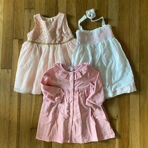 Baby Girl Dresses 6-12-18 mo - Angel Dear - Janie and Jack